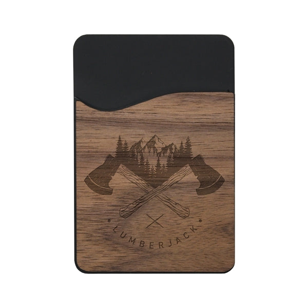 Wooden Phone Wallet