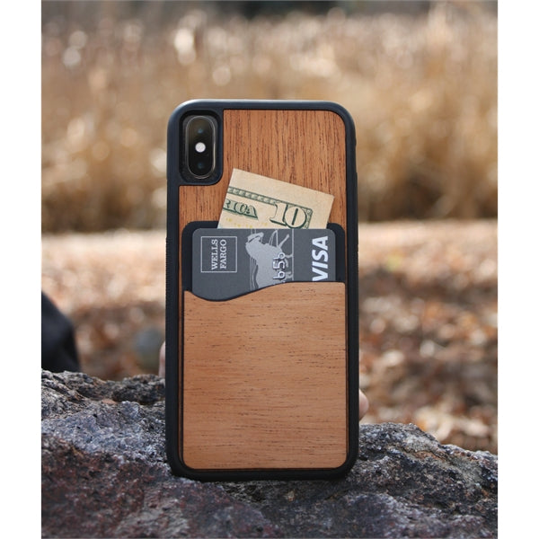 Wooden Phone Wallet