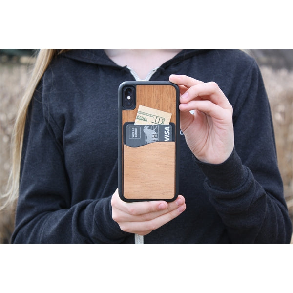 Wooden Phone Wallet