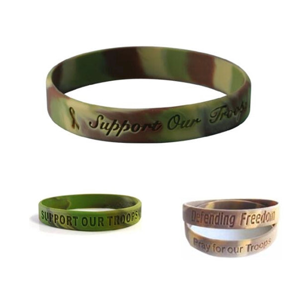 Swirl Silicone Wristband