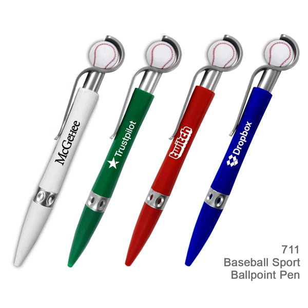 Popular Baseball Sports Ballpoint Custom Pens