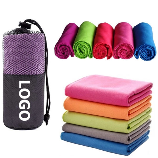 Microfiber Quick-Drying Sports Towel - 47.2 " x 19.7 "