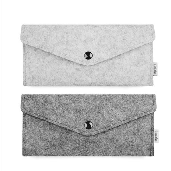 Non Woven Felt Pencil Case With Button