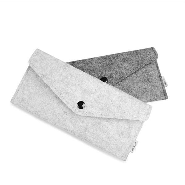 Non Woven Felt Pencil Case With Button