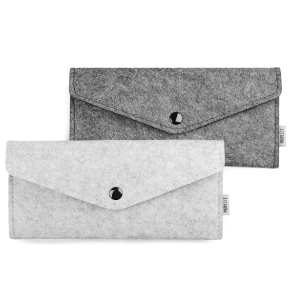 Non Woven Felt Pencil Case With Button