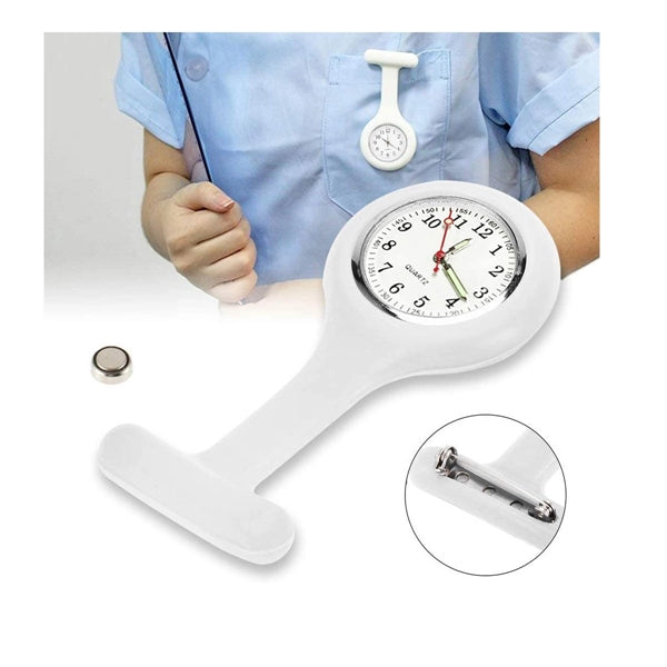 Colorful Pocket Silicone Nurse Watch
