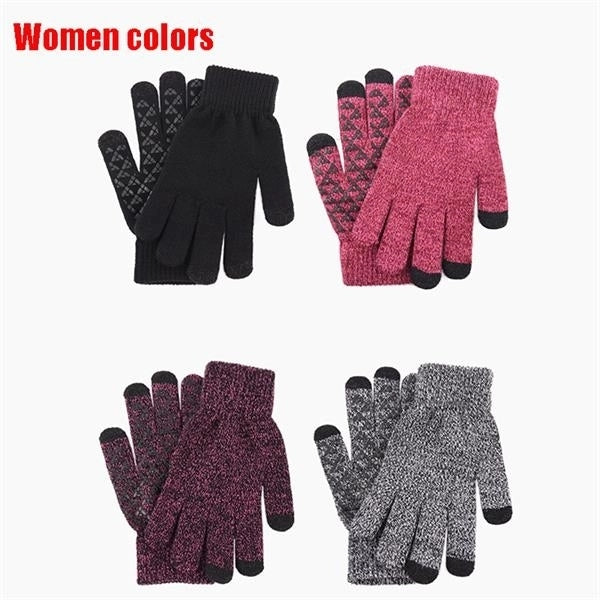 Winter Knit Touch Screen Warm Gloves
