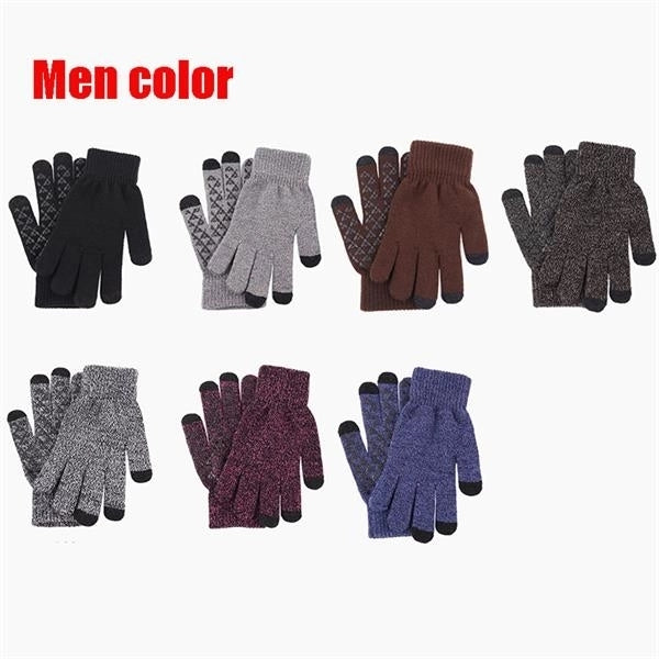 Winter Knit Touch Screen Warm Gloves