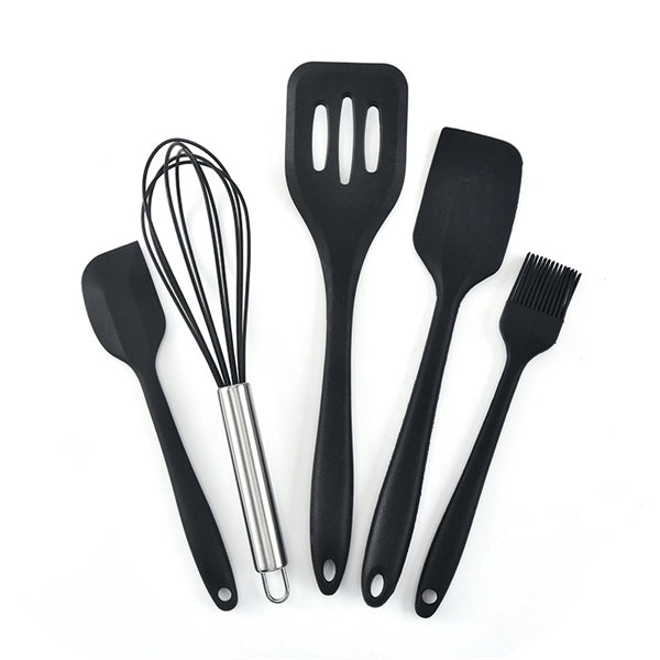 5 Pieces Silicone Kitchenware Set