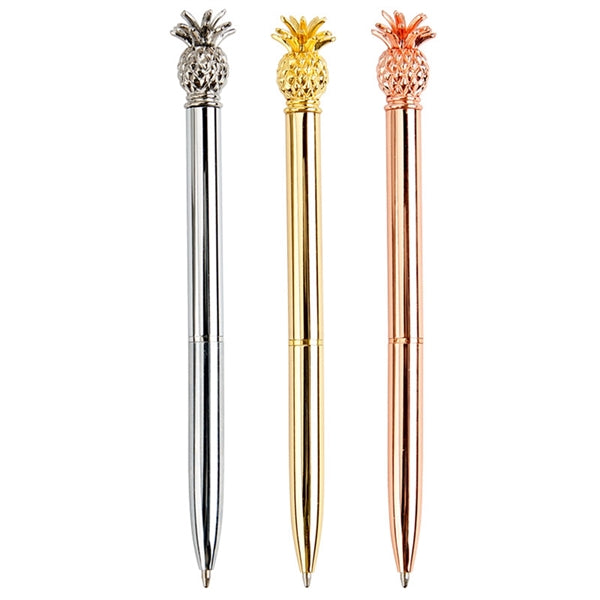 Metal Pineapple Ballpoint Pen
