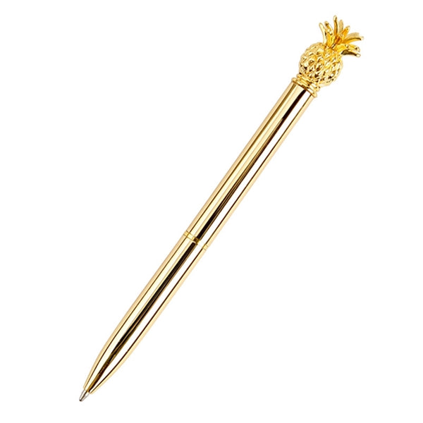 Metal Pineapple Ballpoint Pen