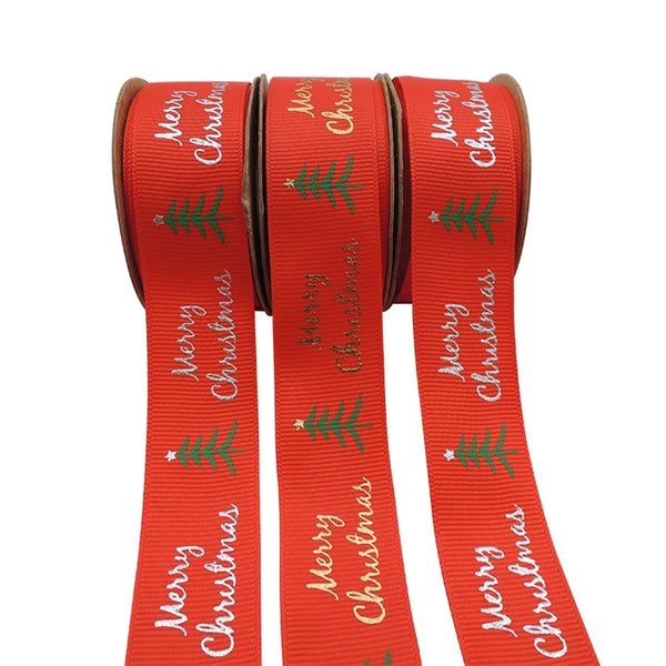 Christmas Gift Satin Grosgrain Ribbon Packing Tape Ribbon