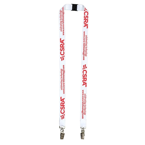 3/4" Dual Attachment Lanyard with Breakaway Safety Release