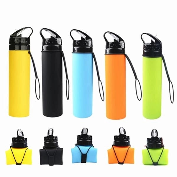Silicone Folding Water Bottle