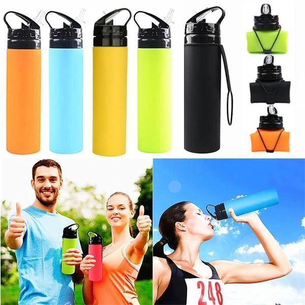 Silicone Folding Water Bottle