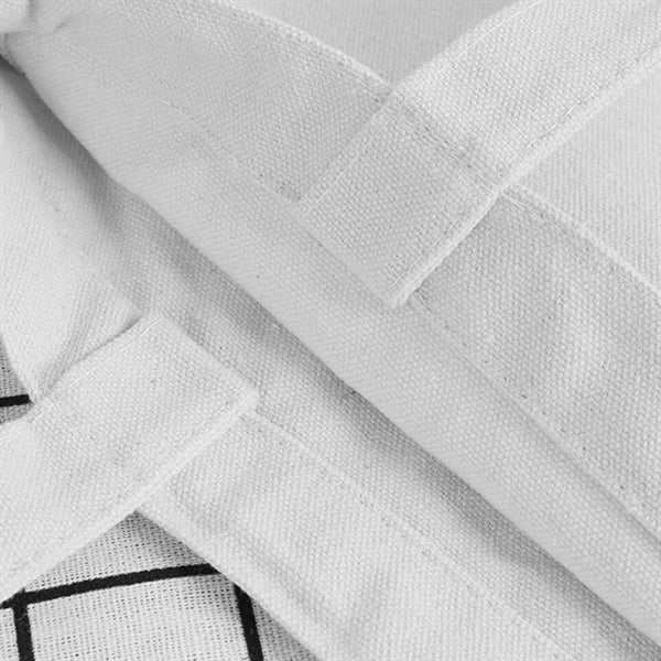 Natural Cotton Canvas Tote Bag (13 3/8" W x 15 3/4" H)