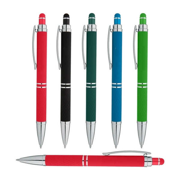 Soft Touch Stylus Aluminum Pen