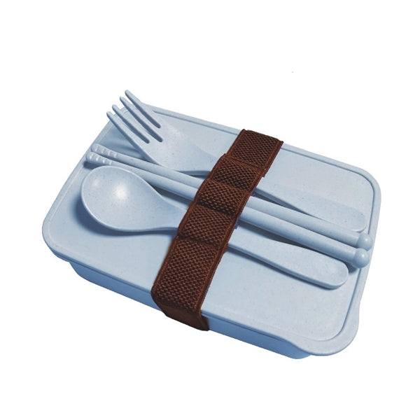 Eco-friendly biodegradable Lunch box with fork Knife