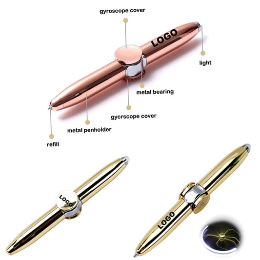 Spinner Stylus, L.E.D Light & Ballpoint
