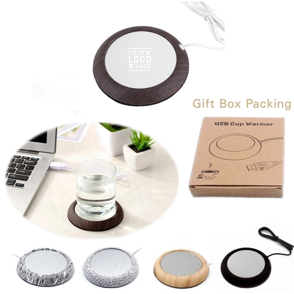 Portable USB Heating Coffee Cup Warmer Coaster