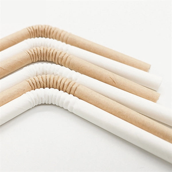 Biodegradable Flexible Kraft Paper Straws