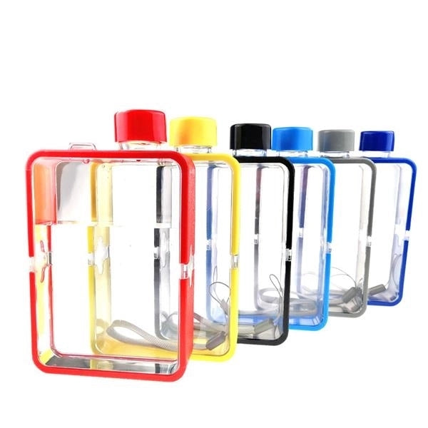 Sports Travel Flat Water Bottle