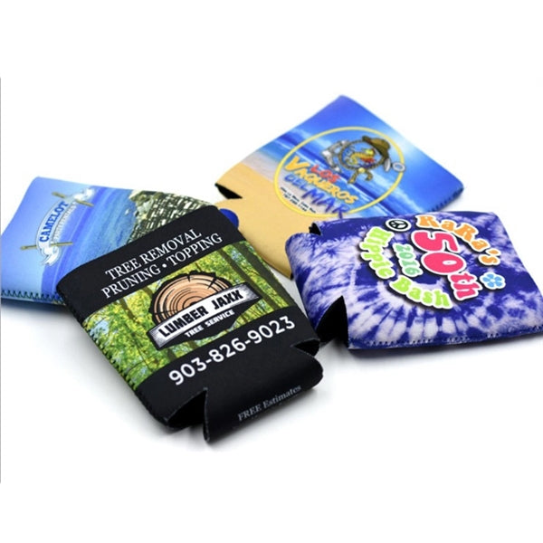 Full Color Imprint Can Coolers Sleeves