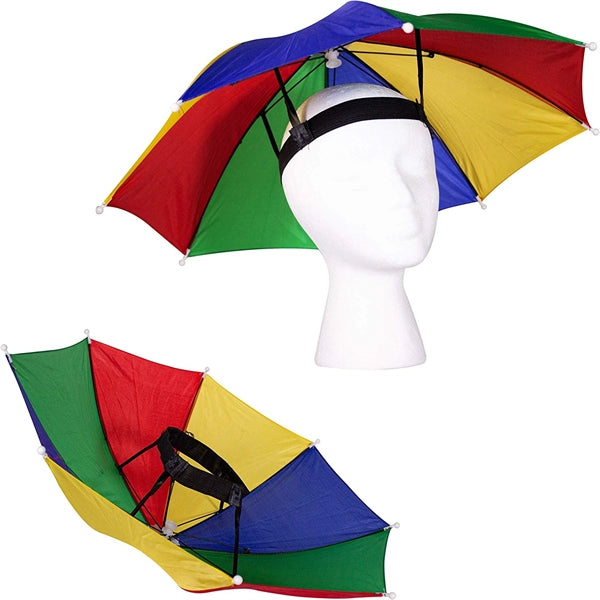 Rainbow Umbrella Hats