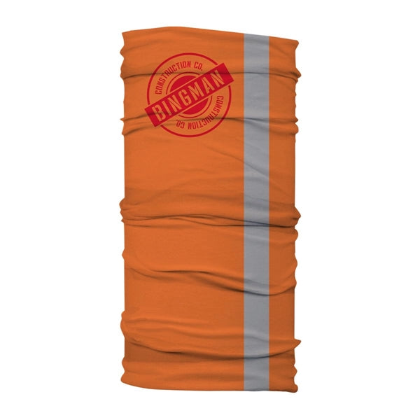 Neck Gaiter with Reflective Strip - Multifunctional Headwear