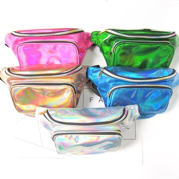 Holographic Fanny Pack Neon Waist Bag