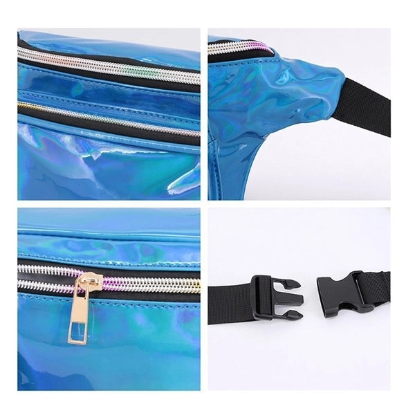 Holographic Fanny Pack Neon Waist Bag