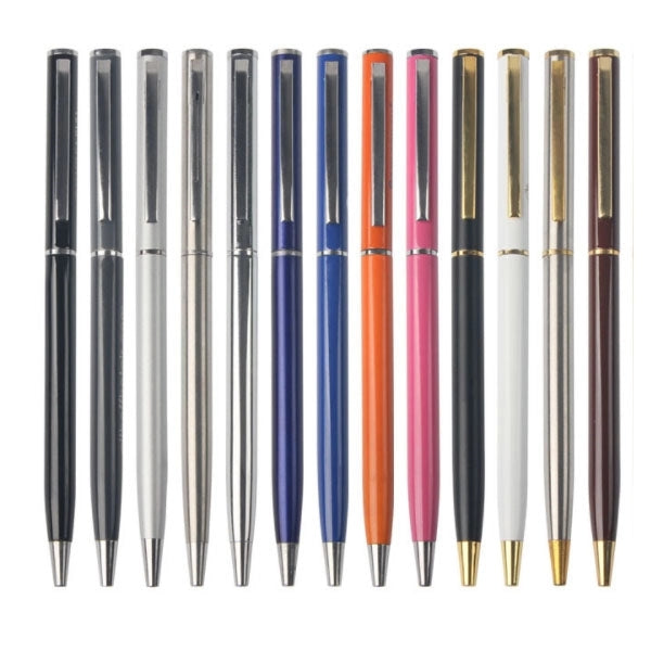 Slim Metal Hotel Pens