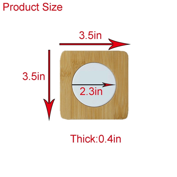 Ceramic Bamboo Coaster