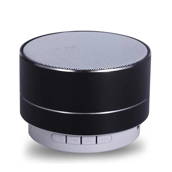 Metal Wireless LED FM Bass Bluetooth Speaker