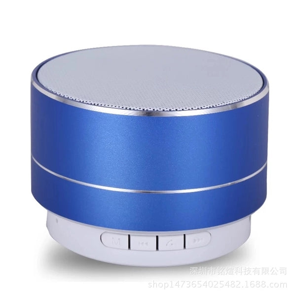 Metal Wireless LED FM Bass Bluetooth Speaker