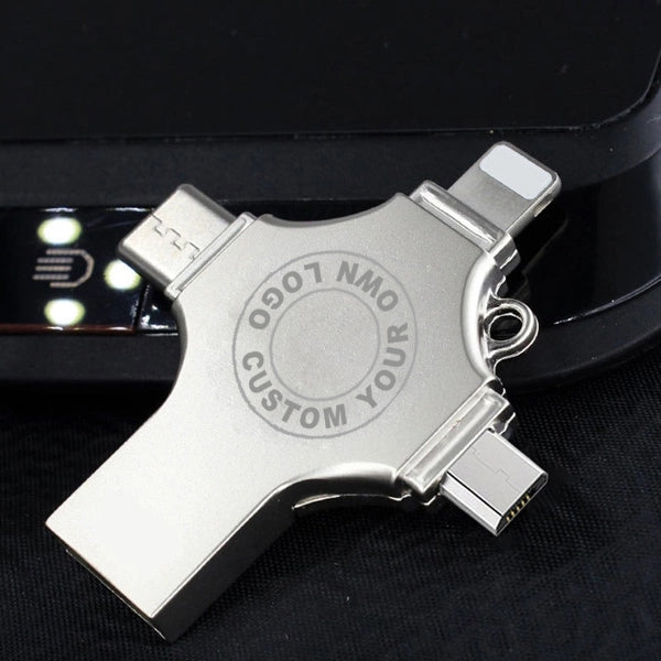 Portable 4 in 1 OTG Flash Drive