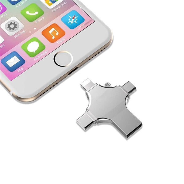Portable 4 in 1 OTG Flash Drive