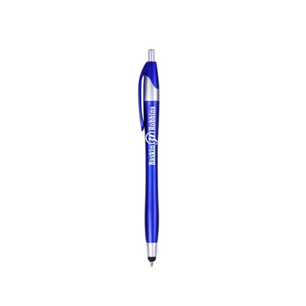 Metallic Retractable Stylus Pen