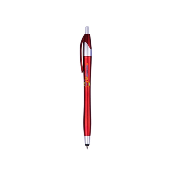 Metallic Retractable Stylus Pen
