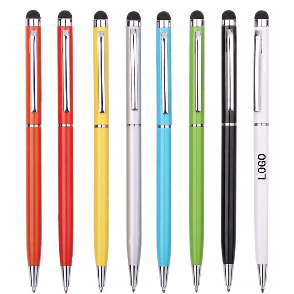 Metal Slim Twist Stylus Pen