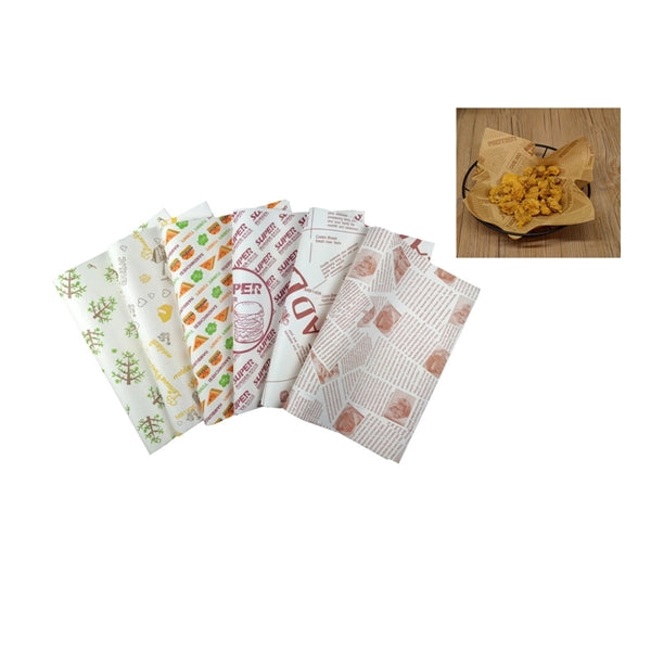 Greaseproof Oil Wax Food Wrapping Paper