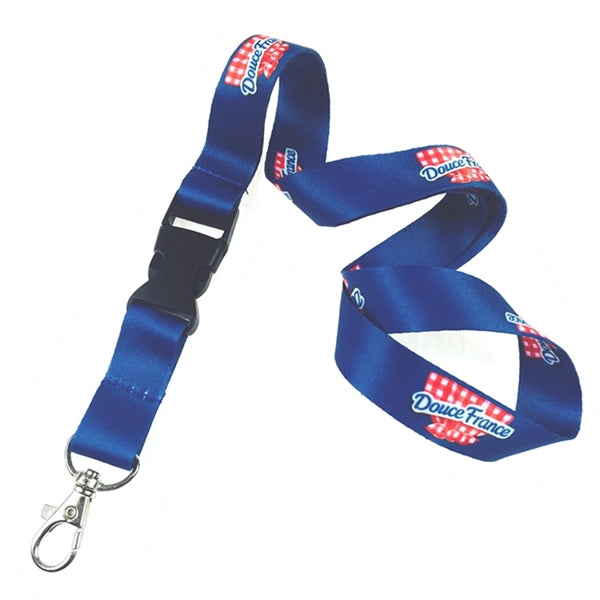 Dye Sublimation Lanyard With Safety Buckle