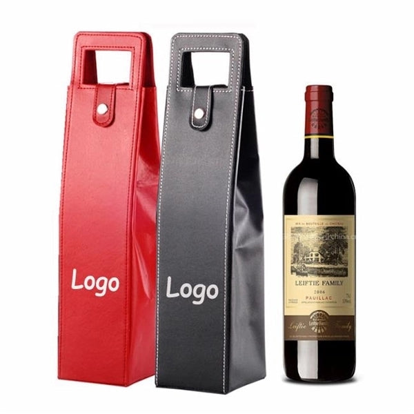 Single Bottle Wine Tote Bag