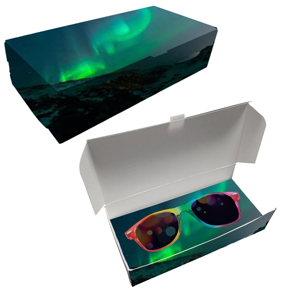 Stylish Sunglasses with Rainbow Frame