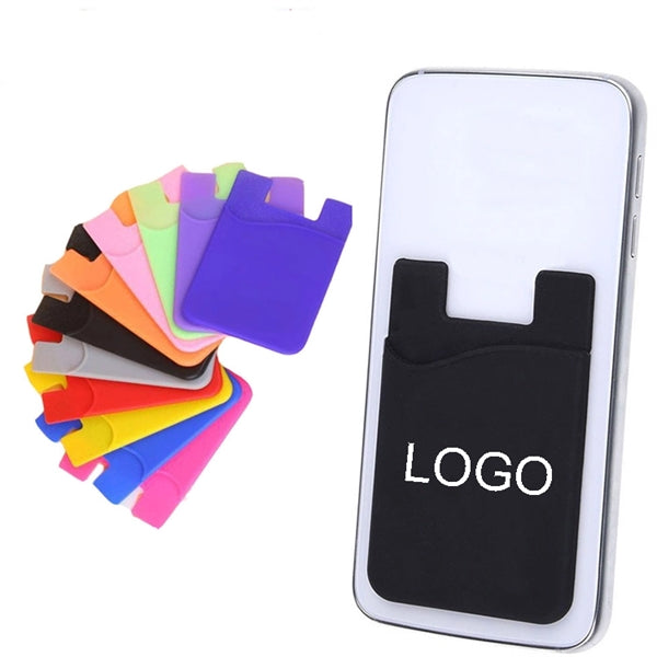 Silicone Phones Card Holder Mobile Phone-Wallet