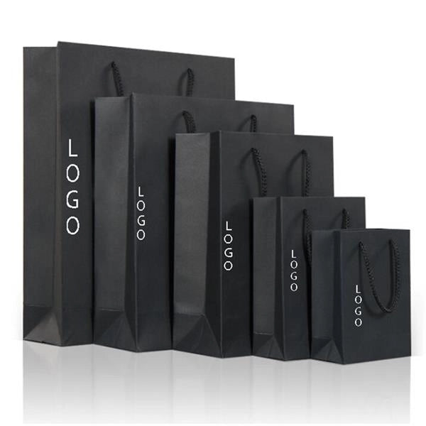 Black Cardboard Paper Bags.Custom Gift Bags