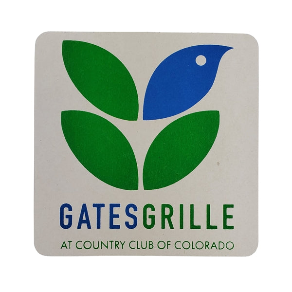 4" Square Pulp-Board Coasters 60pt