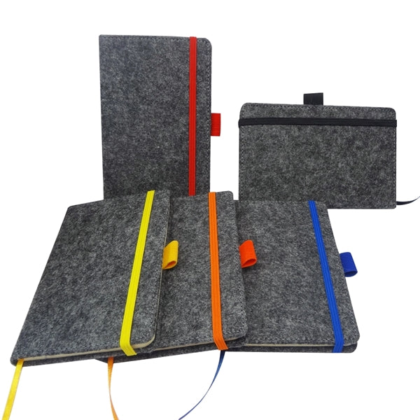 Felt Cover Journal Planner Notebook With Elastic Band