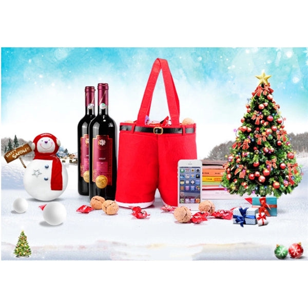 Christmas Gift Wine Bags For Party