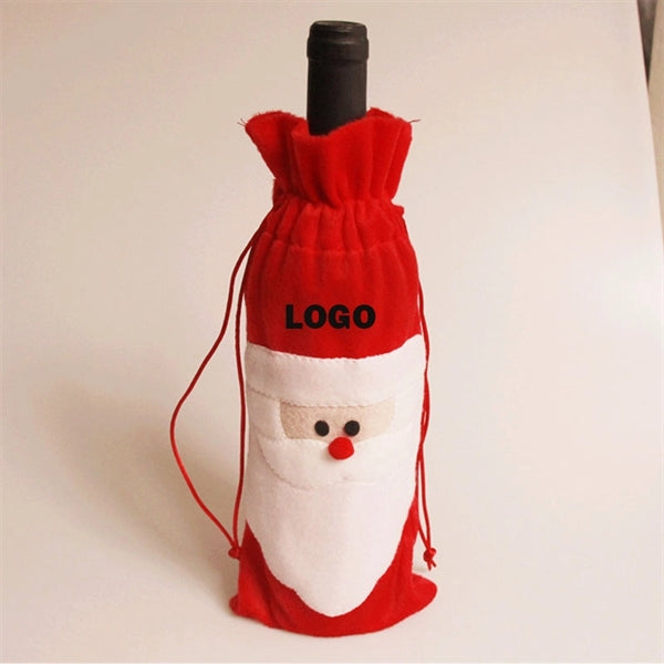Christmas bottle bag